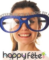 Lunettes bleues j'enterre ma vie de jeune fille