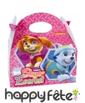 Lunch box Skye et Everest en carton Pat Patrouille