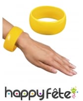 Large bracelet uni années 80, image 1