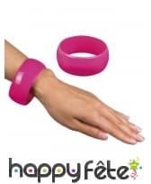 Large bracelet uni années 80, image 2