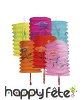 Lanterne chinoise à motifs