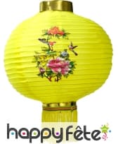 Lanterne chinoise décorée