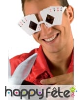 Lunettes cartes de jeu
