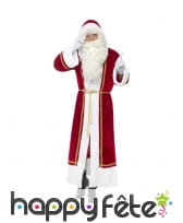 Luxueuse cape de père Noel
