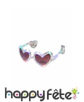 Lunettes coeur Led, image 5