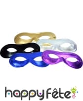 Loup couleur métalisée