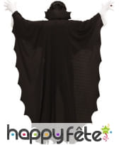 Longue cape noire de vampire, 150cm, image 1