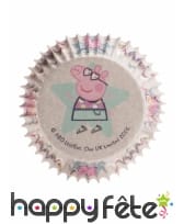 Lot de 25 Moules Peppa Pig pour cupcakes, 5 x 3 cm, image 1