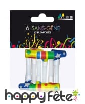 Lot de 6 sans-gênes, image 3