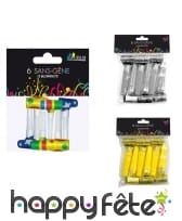 Lot de 6 sans-gênes