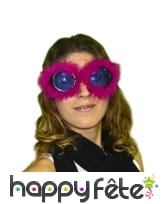 Lunettes d'aviateur à froufrous