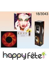 Lentilles de couleurs "bloody spin"