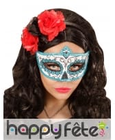 Loup Dia de los muertos pailletté, image 1