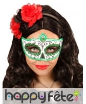 Loup Dia de los muertos pailletté, image 2