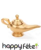 Lampe de génie dorée en plastique