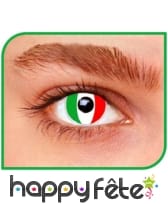 Lentilles drapeau Italien