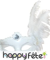 Loup de marquise blanc