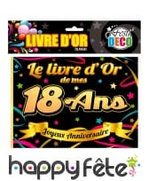 Livre d'or de mes 18 ans
