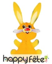 Lapin de Pâques en carton