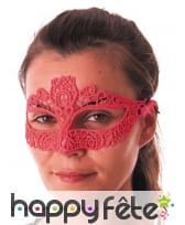 Loup en dentelle fluo, image 1