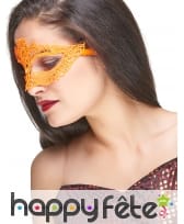 Loup en dentelle fluo, image 3