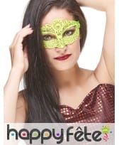 Loup en dentelle fluo, image 4