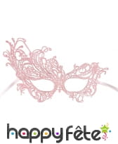 Loup en dentelle remontant sur le côté droit femme, image 1