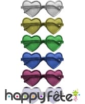 Lunettes en forme de coeur