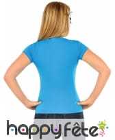 Loup et T-shirt à strass de Captain America, femme, image 1