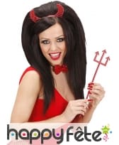 Longs faux ongles rouges unis