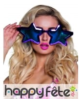 Lunettes géantes en forme d'étoile