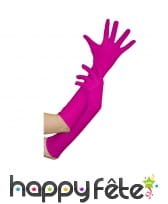Longs gants fuchsia, 40 cm, image 1