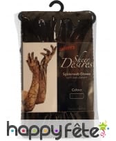 Longs gants transparents style toile d'araignée, image 2