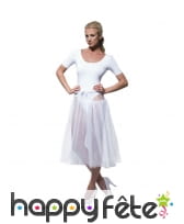 Long jupon blanc
