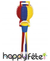 Long klaxon coloré de clown, 50cm