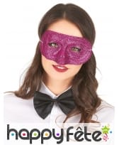 Large loup pailleté en plastique, image 2