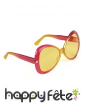 Larges lunettes papillon années 60, image 2