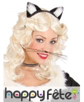 Longues moustaches de chat noir, image 1