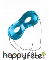 Loup métallisé en plastique souple, image 3