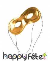 Loup métallisé en plastique souple, image 4