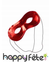 Loup métallisé en plastique souple, image 5