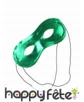 Loup métallisé en plastique souple, image 6