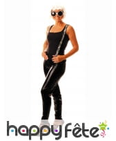 Legging noir aspect vinyle