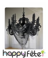Lustre noir de Halloween en carton, 41 x 58 cm