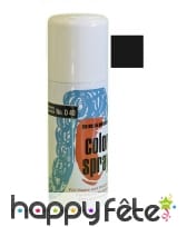 Laque noire pour cheveux