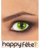 Lentilles oeil de reptile