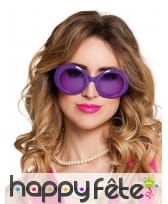 Lunettes ovales de style disco pour femme, image 2