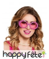 Lunettes ovales de style disco pour femme, image 3