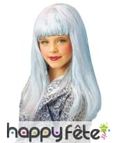 Longue perruque à frange droite pour enfant, image 1