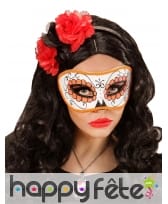 Loup pailletté adulte Dia de los muertos, image 2